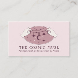 スピリチュアルジュエリーデザイナー、星占い、サイキック 名刺