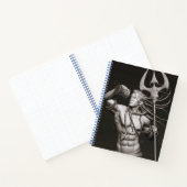 スピリチュアルスタイリッシュシバノートブック ノートブック (内部)