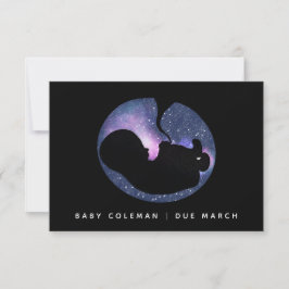 スピリチュアルスターベビー妊娠発表 ノートカード