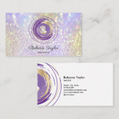 スピリチュアルスパイラルヨガトレンディーライフコーチ 名刺 (正面/裏面)