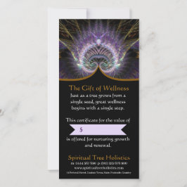 スピリチュアルツリーホリスティックギフト証明書