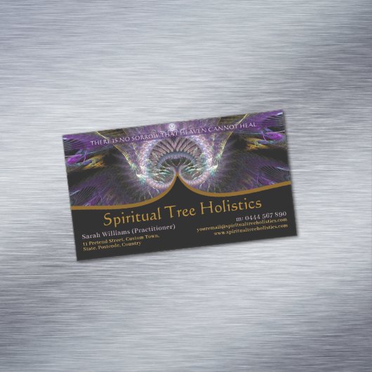 スピリチュアルツリー ホリスティック マグネット名刺 (インサイチュ)