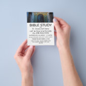 スピリチュアルデコール、キリスト教聖書ク広告ラスズ チラシ (手)