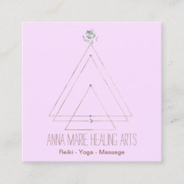 スピリチュアルニューエイジ聖域 スクエア名刺