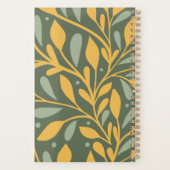 スピリチュアルハンズシテラルクレセントムーンモノグラム プランナー手帳 (裏面)