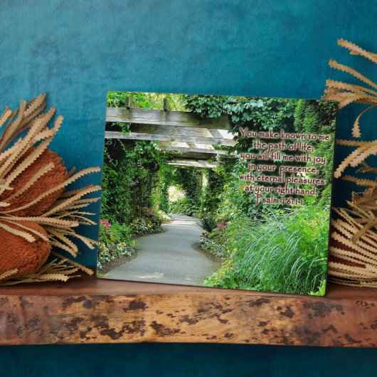 スピリチュアルパス感動的プラーク フォトプラーク (側面)