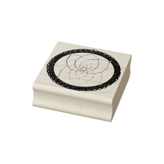 スピリチュアルパープル先住民アメリカンドリームキャッチャー ラバースタンプ (スタンプ)