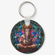 スピリチュアルヒンドゥー教の神キーチェーン宗教的なヒンドゥー教の神