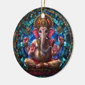 スピリチュアルヒンドゥー教の神キーチェーン宗教的なヒンドゥー教の神 セラミックオーナメント (左)