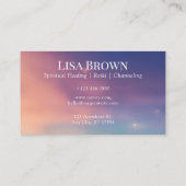 スピリチュアルヒーリングストーンズ霊気チャネリング 名刺 (裏面)