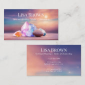 スピリチュアルヒーリングストーンズ霊気チャネリング 名刺 (正面/裏面)