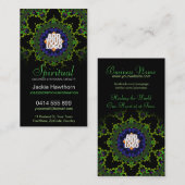 スピリチュアルヒーリングフラワー（ロゴ付き名刺） 名刺 (正面/裏面)