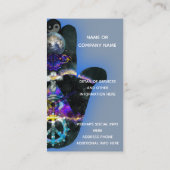 スピリチュアルファティマハンド、神秘的 名刺 (裏面)