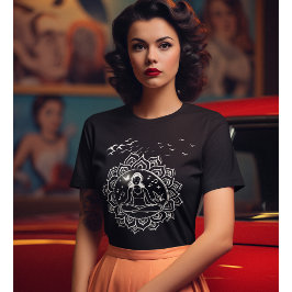 スピリチュアルフィットネストレーニングヨガTシャツ Tシャツ