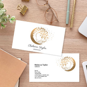 スピリチュアルフェミニン女性ライフコーチ人生の木 名刺