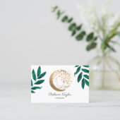 スピリチュアルフェミニン女性ライフコーチ人生bの木 名刺 (スタンド正面)