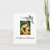 スピリチュアルブーケ賛美マザー カード (正面)