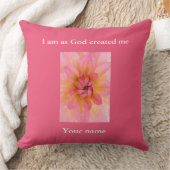 スピリチュアルプレゼントパーソナライズされたクッション クッション (ブランケット)