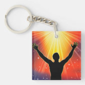 スピリチュアルマンキーチェーン キーホルダー (正面)