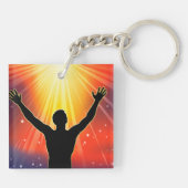 スピリチュアルマンキーチェーン キーホルダー (裏面)