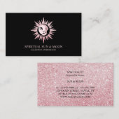 スピリチュアルムーンサンシチュラルアストロロジー 名刺 (正面/裏面)