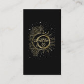 スピリチュアルムーンサンルナエステティックスターズ 名刺 (正面)