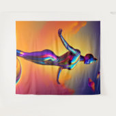 スピリチュアルヨガタペストリー タペストリー (正面(横))