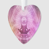 スピリチュアルヨガ瞑想カラフル禅 オーナメント (正面)