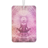 スピリチュアルヨガ瞑想カラフル禅 カーエアーフレッシュナー (裏面)