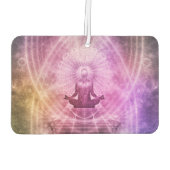 スピリチュアルヨガ瞑想カラフル禅 カーエアーフレッシュナー (裏面)