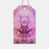 スピリチュアルヨガ瞑想カラフル禅 ギフトタグ (裏面)