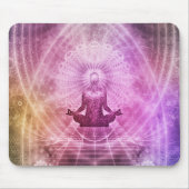 スピリチュアルヨガ瞑想カラフル禅 マウスパッド (正面)