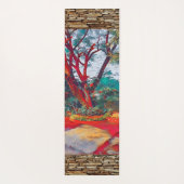 スピリチュアルリトリート自然シーナリーメディテーションツリー ヨガマット (裏面)