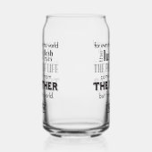 スピリチュアルリフレクションアート – 1 John 2:16 ガラス缶 (右)