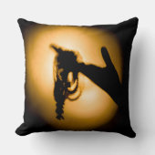 スピリチュアルロザリータスベエアート クッション (正面)