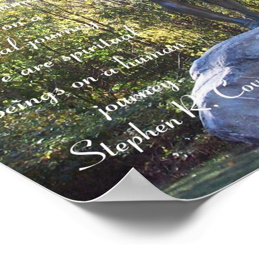 スピリチュアル先住民アメリカン ポスター (角)