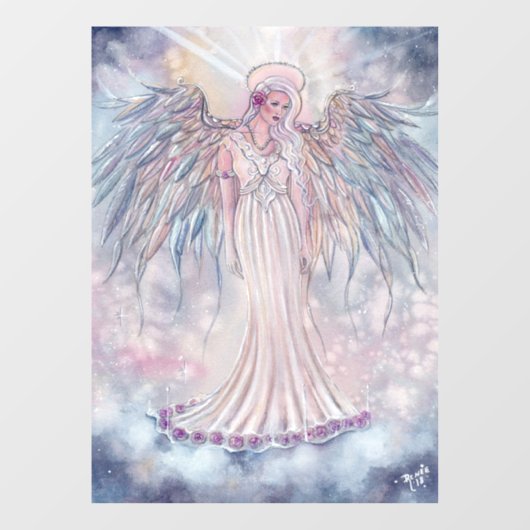 スピリチュアル天使または光レニー・ラヴォワ ウィンドウサイン (シート)