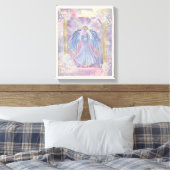 スピリチュアル天使または光レニー・ラヴォワ キャンバスプリント (インサイチュ (寝室))