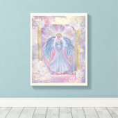 スピリチュアル天使または光レニー・ラヴォワ キャンバスプリント (インサイチュ (ウッドフロア))