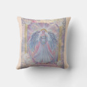 スピリチュアル天使または光レニー・ラヴォワ クッション (裏面)