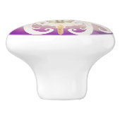 スピリチュアル女神瞑想クラウンジュエリー セラミックノブ (側面)