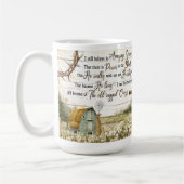 スピリチュアル引用文ジンセラミックスマグカップ コーヒーマグカップ (左)