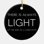 スピリチュアル引用文 セラミックオーナメント (正面)