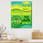 スピリチュアル強度日曜学校ポスター ポスター (キッチン)