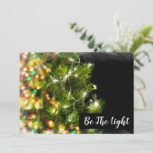 *~*スピリチュアル形而上学ニューエイジクリスマスツリー シーズンカード (スタンド正面)