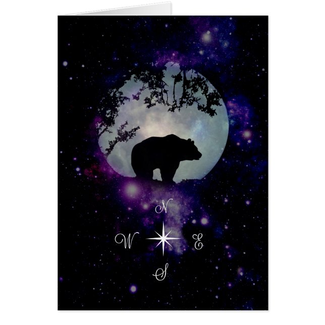 スピリチュアル後を追の夢の熊とコンパスカード (正面)