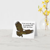 スピリチュアル感動的引用文ことわざ応答 カード (黄色い花)