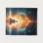 スピリチュアル感動的覚醒 タペストリー (正面(横))