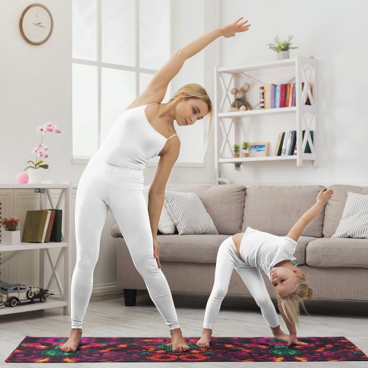 スピリチュアル抽象芸術 ヨガマット