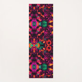 スピリチュアル抽象芸術 ヨガマット (正面)